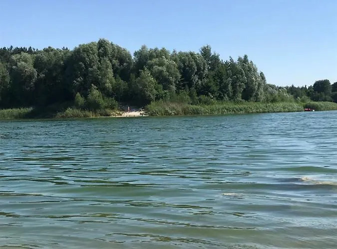 Letniskowy 6-osobowy Caloroczny Nad Jeziorem Wilczynskim Деревянный коттедж Swietne